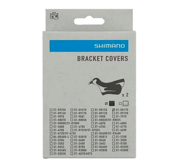 COBERTOR SHIMANO MANILLAR ST-R8170 BLACK PAR JP
